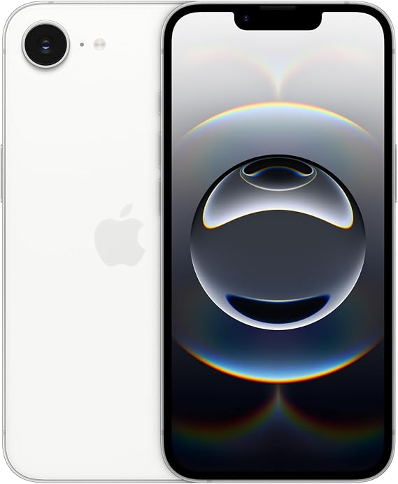 Apple iPhone 16e (512 GB): Apple Intelligence için tasarlandı, A18 Çip, Süper Uzun Pil Ömrü, 48 MP Fusion Kamera, 6.1 inç Super Retina XDR Ekran; Beyaz