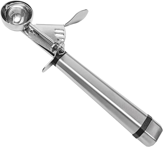 Fat Daddio's SCTP-100 Stainless Steel Cookie Portioning Scoop, No. 100, 1 1/2 tsp