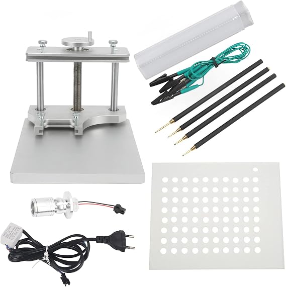 LED for BDM Frame Kit ECU Programming LED Frame with 4 Probe Pins Set for BDM100 Programming Device EU Plug 100-240V