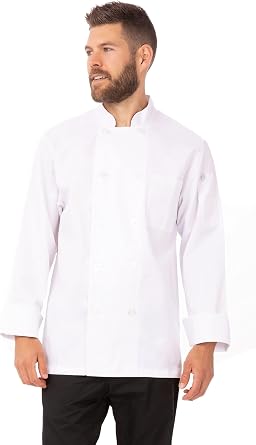 Chef Works Mens Le Mans Chef Coat