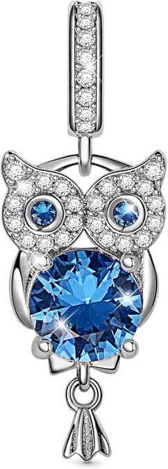 GNOCE Embraces Heart Gemstone Bead Charms 925 Sterling Silver Wolf Fox Bear Husky Hedgehog Astronaut Chihuahua Dinosaur Rabbit Koala Axolotl Angel Tiger Dog Unicorn Cat Jewelry Gift for Women