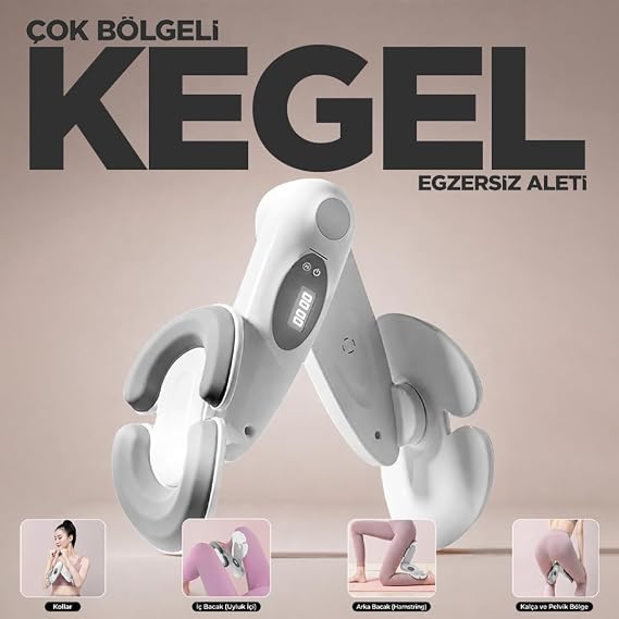 İç Bacak Egzersiz Aleti Thigh Master Kegel Cihazı Pelvik Taban Kas Aleti Kalça ve Kol Sıkılaştırıcı