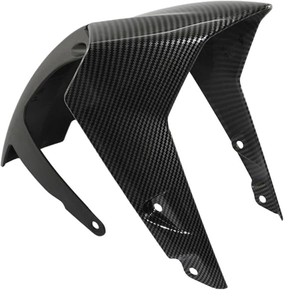 Motorcycle Front Wheel Hugger Fender Mudguard Mudsplash Compatible with KTM Duke 125 250 390 Duke390 2017 2018 2019 2020 2021 2022 2023 2024(Carbon Look Black)