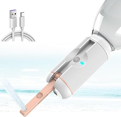EEYZD Electric Portable Bidet Handheld 450mah Battery Water Sprayer Rechargeable with Data Cable for Female Personal HygieneSoothing Postpartum CareHemorrhoids,Pink