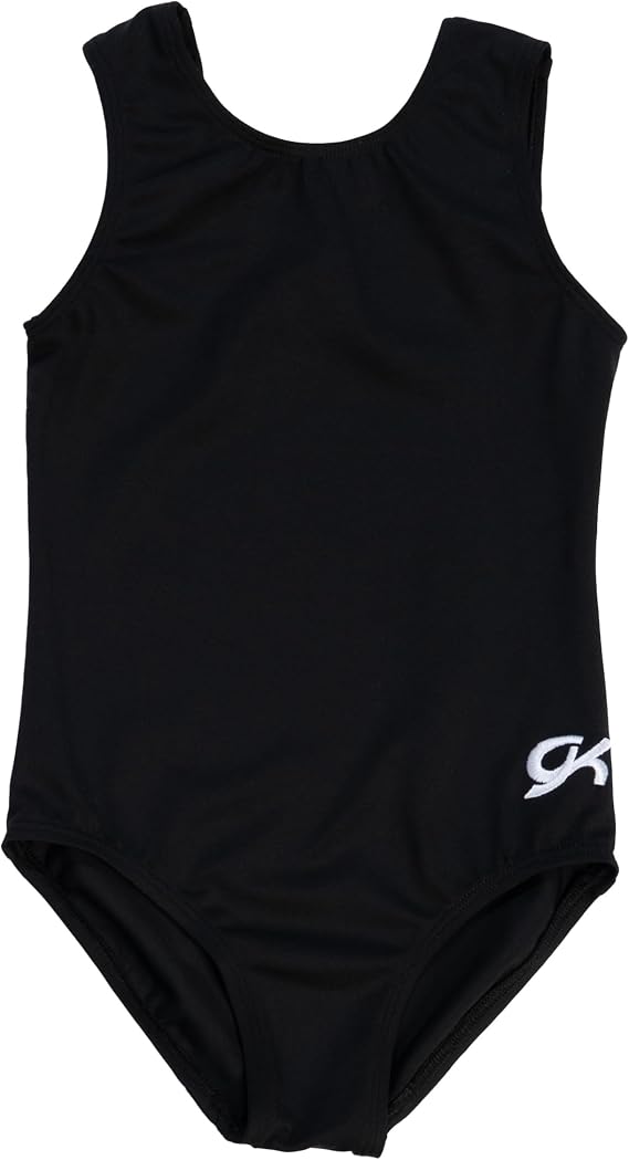 GK Stars Gymnastics & Dance Leotard for Girls and Toddlers - Activewear One Piece Outfit in Fun Colorful Prints