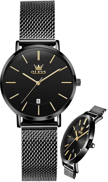 OLEVS Womens Watches Classic Dress Female Wristwatch Ladies Stainless Steel Lady Watch