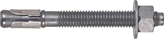 Hilti KWIK Bolt 3 Expansion Anchor - Hard-Dipped Galvanized - KB3 5/8" x 6" - 378088 - Box of 15