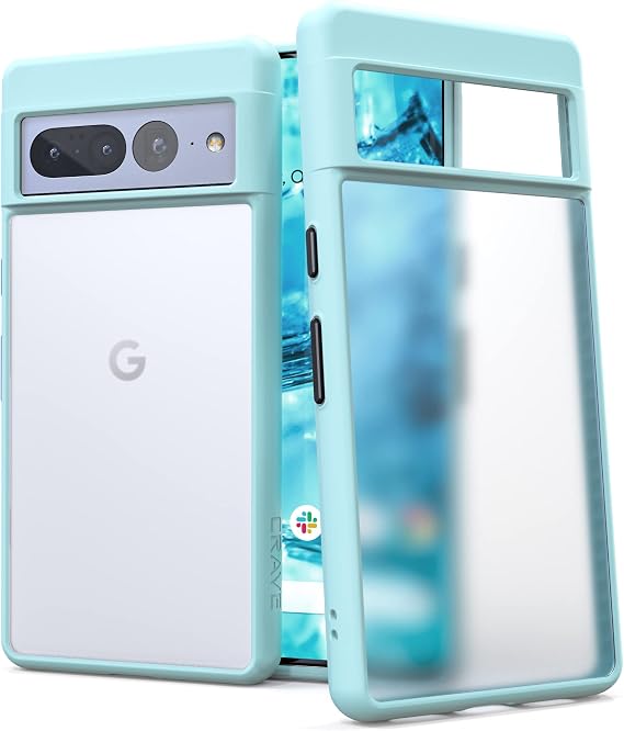 Crave Slim Guard for Google Pixel 7 Pro Case, Shockproof Protection Case for Google Pixel 7 Pro - Aqua