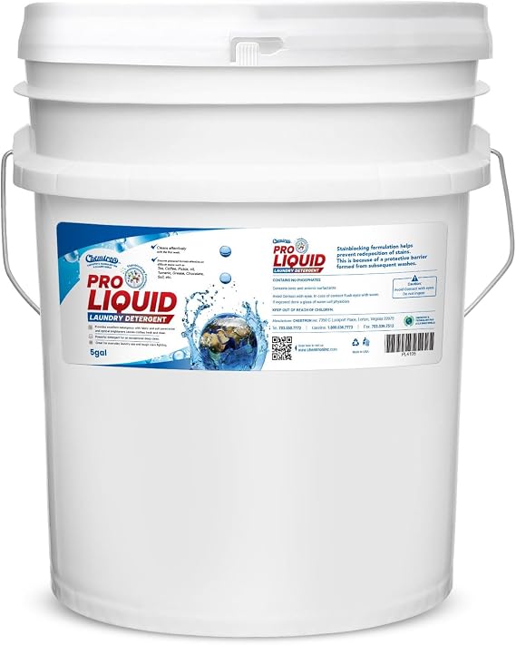 Pro Liquid Laundry Detergent, 5 Gallon Pail