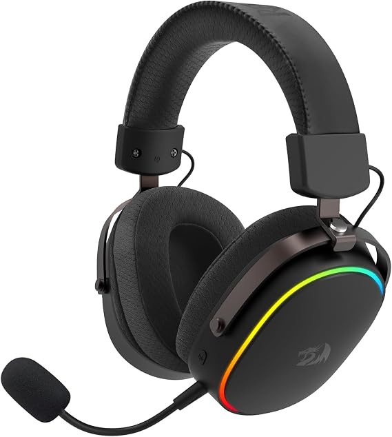 Redragon H831 Gaming Headset 3 modes RGB Black