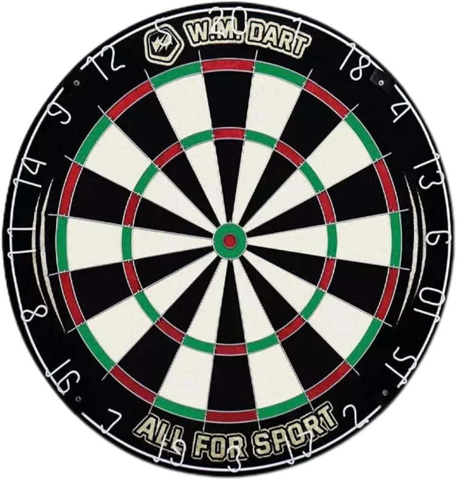 Dart Board Set, 6 Darts 0.8 oz 24 g  6 Chips, Live Home, Pole Stand, Practice, Home, Kids, Parents, Friends, Indoor, Play, Board, Party Game, 46W x 46H x 4cm