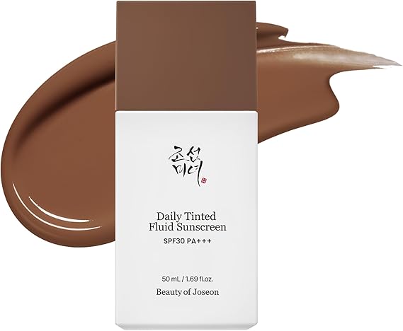 Beauty of Joseon Daily Tinted Fluid Sunscreen 12 Shades for Face Moisturizing Broad Spectrum SPF 30 Korean Skincare 50ml, #DN310