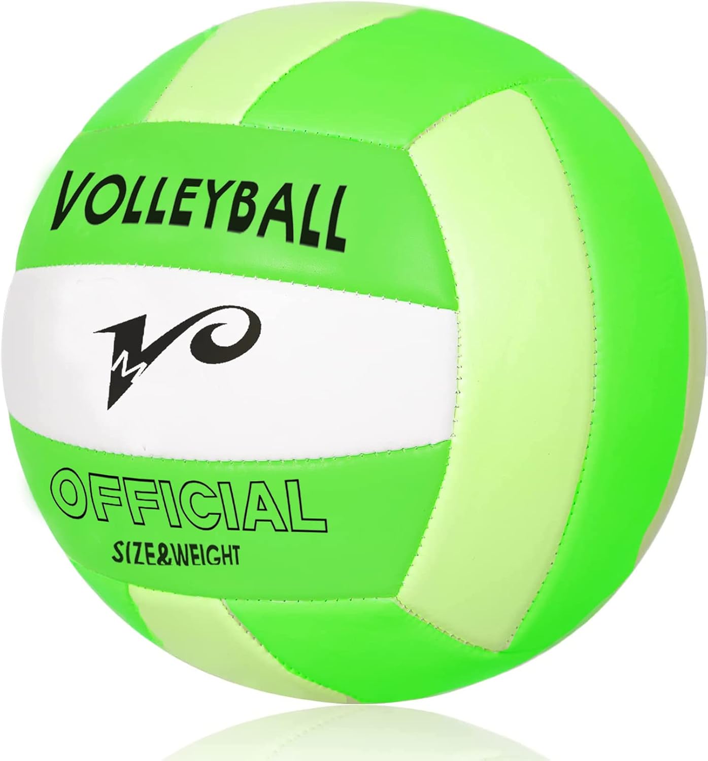 Premium Volleyball - Soft Touch Volley Ball Official Size 5 Outdoor Indoor Beach Gym Game Ball