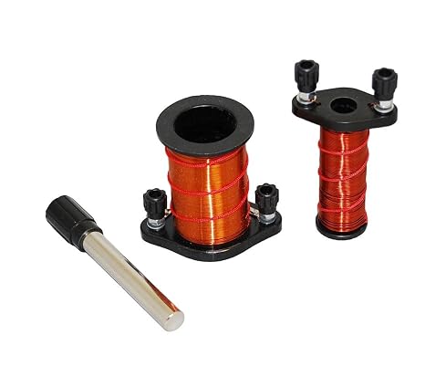Sci-Supply Demonstration Primary and Secondary Coil Electromagnetic Induction & Transformer Theory Teaching Apparatus for Physics Labs