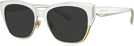 BOLON Women Eyebrow Cat Eye Polarized UV400 Sunglasses BL6110 Dubai 55mm
