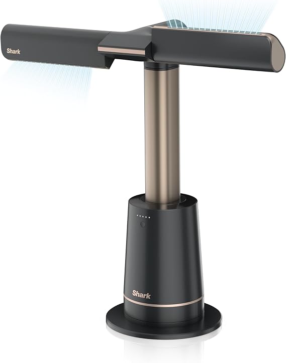 Shark TurboBlade Silent Remote Control Tower Fan - 20m - Charcoal