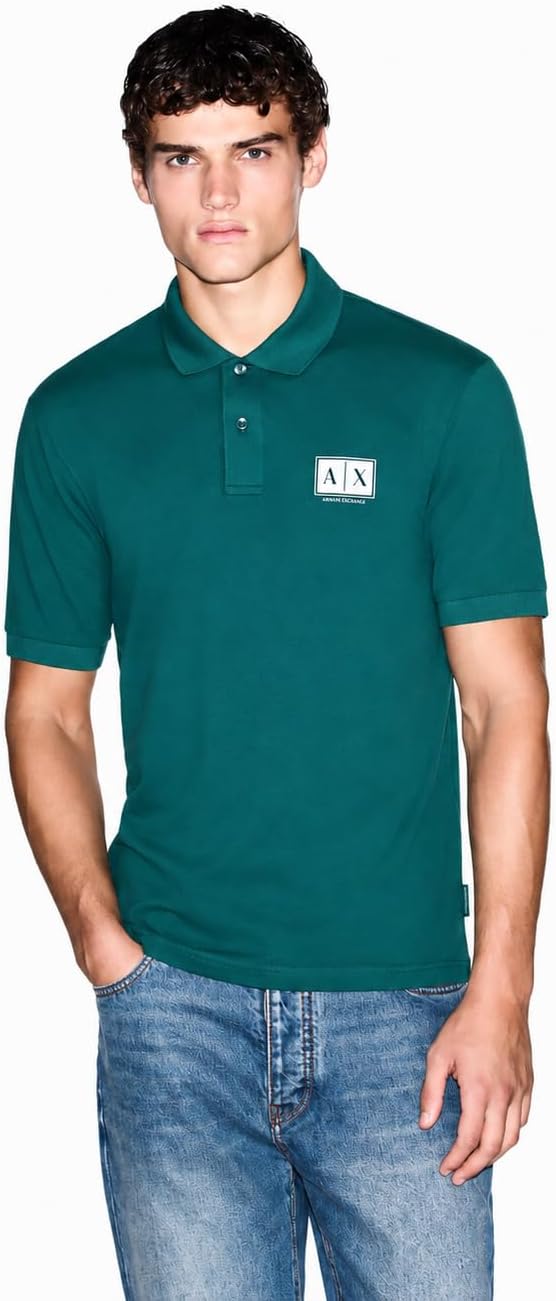 Armani Exchange Box Logo Polo