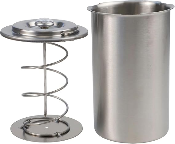 Ham Meat Press Maker with Thermometer, Stainless Steel Cooking Tool for Homemade Sandwich and Deli Meat, 1-1.2 kg Capacity