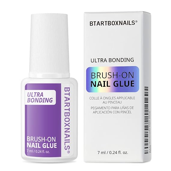 BTArtboxnails XCOATTIPS French Tip Nails Nail Glue for Press Ons