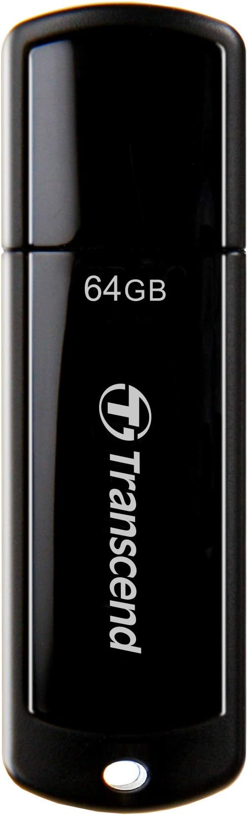 Transcend 64GB JetFlash 700 USB 3.0 Flash Thumb Drive, Black