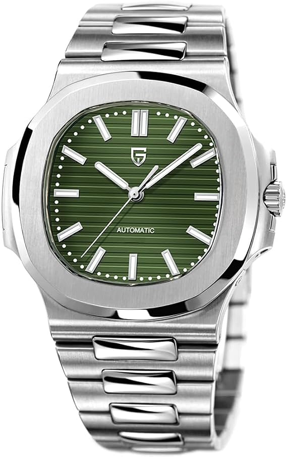 RollsTimi Pagani Design PD-1728 Men's Automatic Watch 40mm Stainless Steel Case, Sapphire Crystal, ST16 Automatic Chronograph Movement