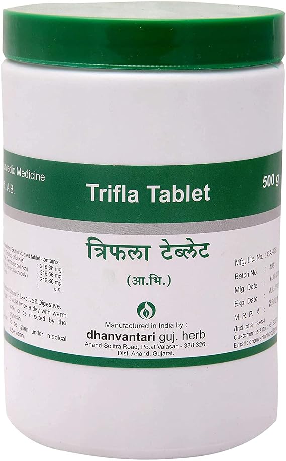 Dhanvantari Trifla Tablet-500 Gm