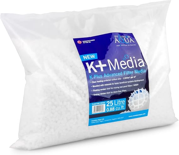 Evolution Aqua K+ Media 25L Floating (White)