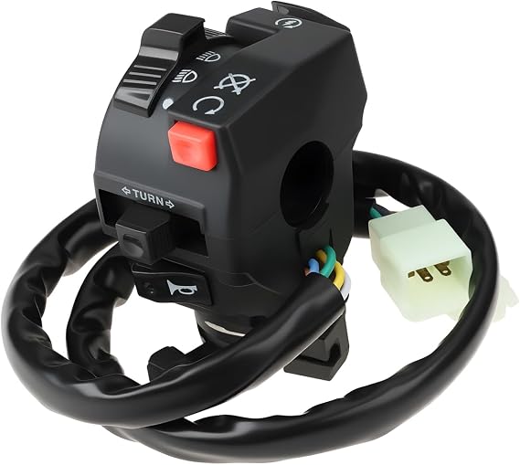 ECSiNG Indicator Light Left Handlebar Switch Compatible with Jinling JLA 21B 250cc 931E 276 300cc 923 Trike Models