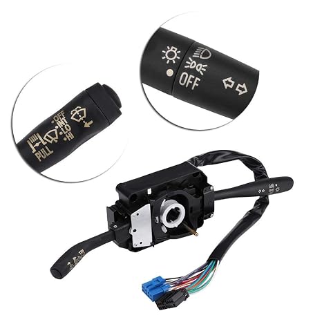 NPR 07 Multi Switch - Turn Signal Light Control Lights Signal Wipe Turn Signal Indicator and Wiper Control Combination Switch for Isuzu NPR NPR NQR 8973640740