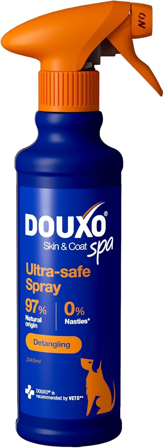 Douxo Spa - Detangling Spray for Dogs, Safely Detangles, 295ml