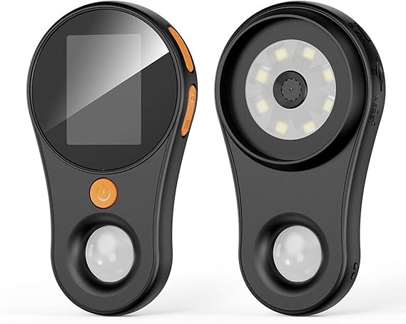 Handheld Digital Microscope, 500x Magnification, 2MP 1920x1080P HD Handheld Digital Microscope with Screen, Portable Microscope with 8 LED Lights BLACK