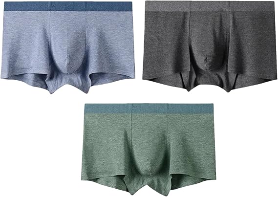 3Pcs Lot Panties Men's Sexy Underwear Seemless Man Boxers Short Underpants
