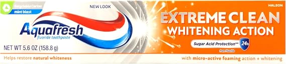 Aquafresh Extreme Clean Powder White Toothpaste, 90ml