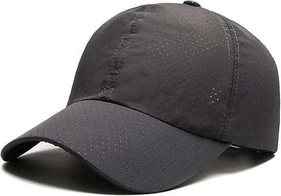 Baseball Cap Adjustable Breathable Sun Hat Unisex Casual Plain Solid Colour Outdoor Sport Cap for Women Men