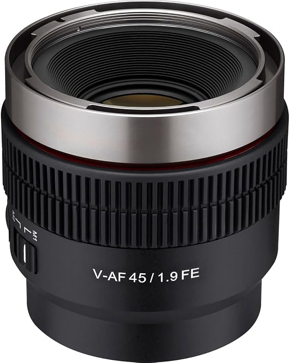 Rokinon 45mm T1.9 Full Frame Cine Auto Focus Lens for Sony E (CAF45-NEX)
