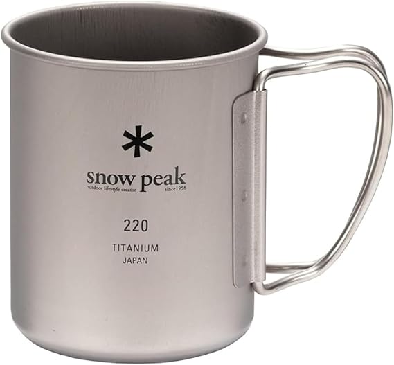 スノーピークsnow peak チタンマグ シングル/ダブル 220/300/450 マグカップ 超軽量 保温保冷 長持ち キャンプ アウトドア