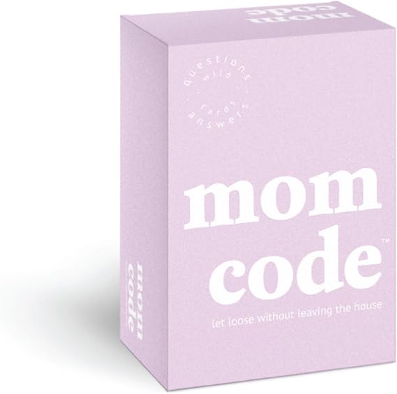 Mom Code Party Game - Hilarious Entertainment for Moms, Perfect for Mother's Day, Baby Showers and Game Nights, Ages 17+, 2+ Players, 30 Minute Playtime - Made by Fitz