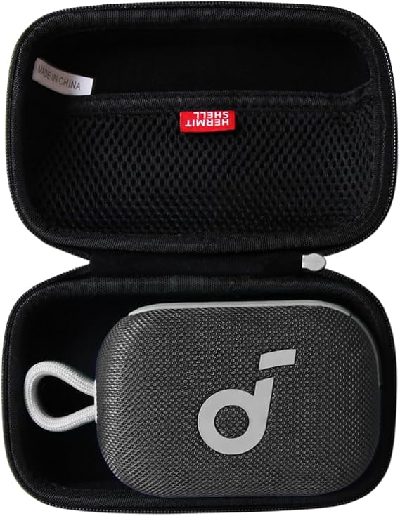 Hermitshell Hard Travel Case for Soundcore Select 4 Go Bluetooth Speaker by Anker (Only Case) (Black)