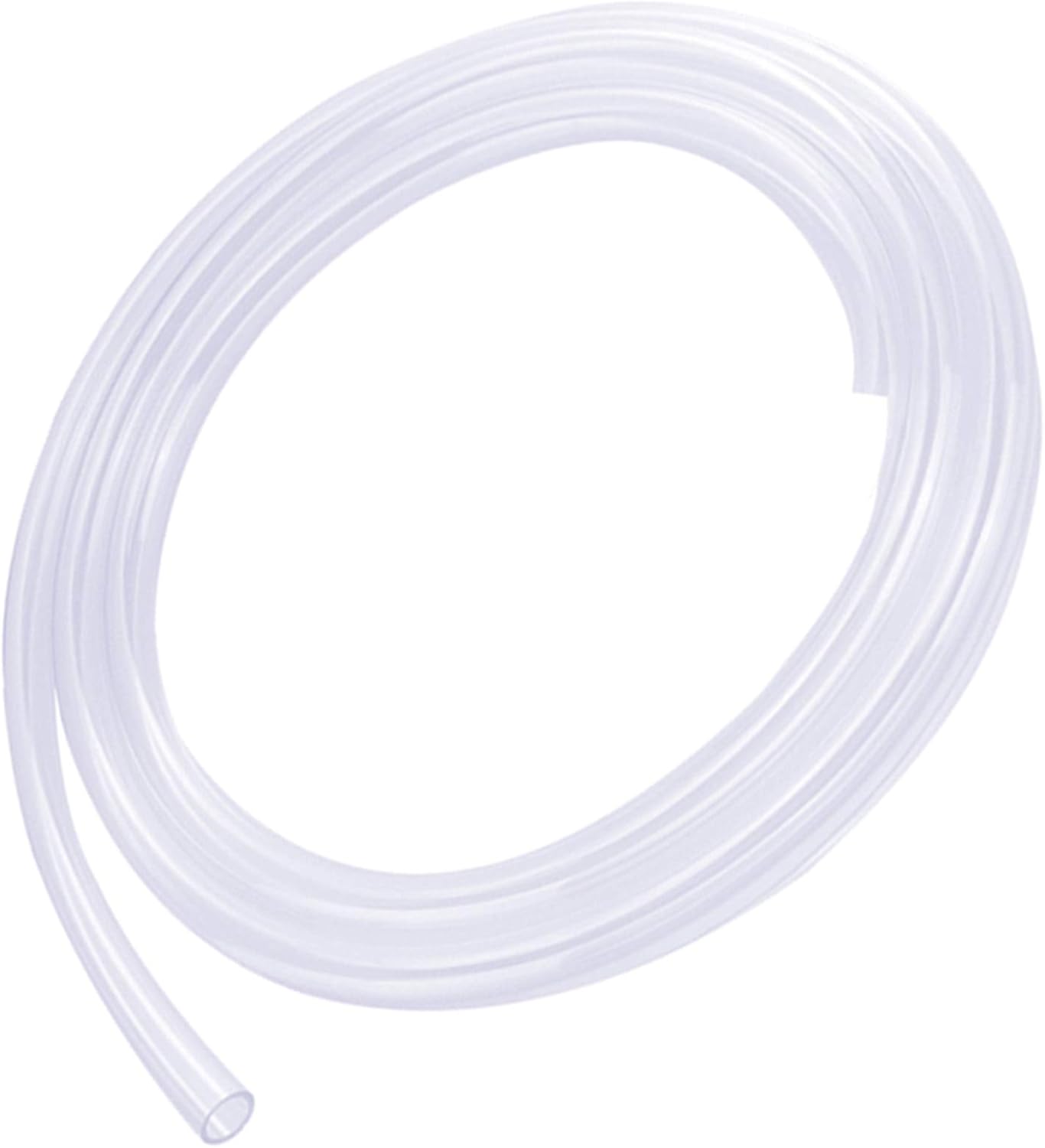 Tubo de silicona de 3/32 pulgadas 2 mm ID x 5/32 pulgadas 4 mm OD transparente flexible de goma de silicona tubo de manguera de aire de agua transparente 3.3 pies/1 m; 2 x 4 mm *#