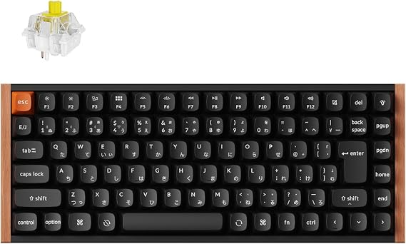 Domestic Genuine ProductKeychron K2 Max Special Edition QMK Wireless Custom Mechanical Keyboard, 75% Layout, 2.4GHz Bluetooth Wireless/Wired/QMK Programming/White LED Light/Silent K Pro Silent