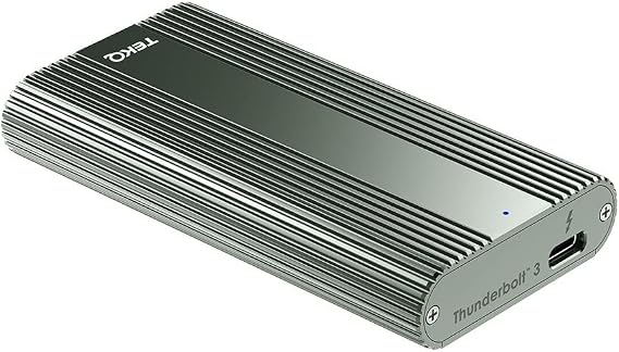 Thunderbolt 3 External Portable SSD, Bus Powered, (Compatible with Thunderbolt 4 and USB 4 Devices) (SG, WD SN550 500G)