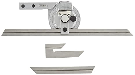 Fowler 52-440-612-0, Universal Bevel Protractor with 6" and 12" Blade