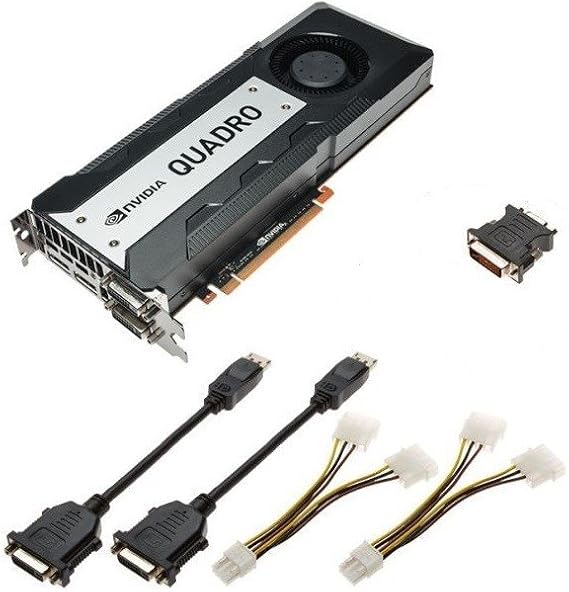 Nvidia Quadro K6000 12GB GDDR5 PCIe 3.0 x16 GPU Kepler Graphics Processing Unit Video Adapter 900-52081-0050-000 699-52081-0500-200