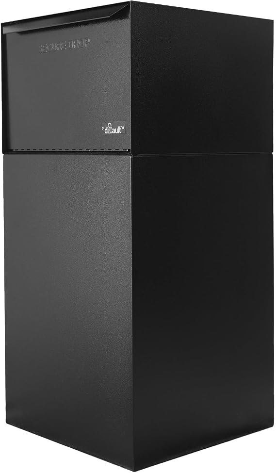 dVault Deposit Vault DVCS0020 Secure Collection and Package Drop (Black)