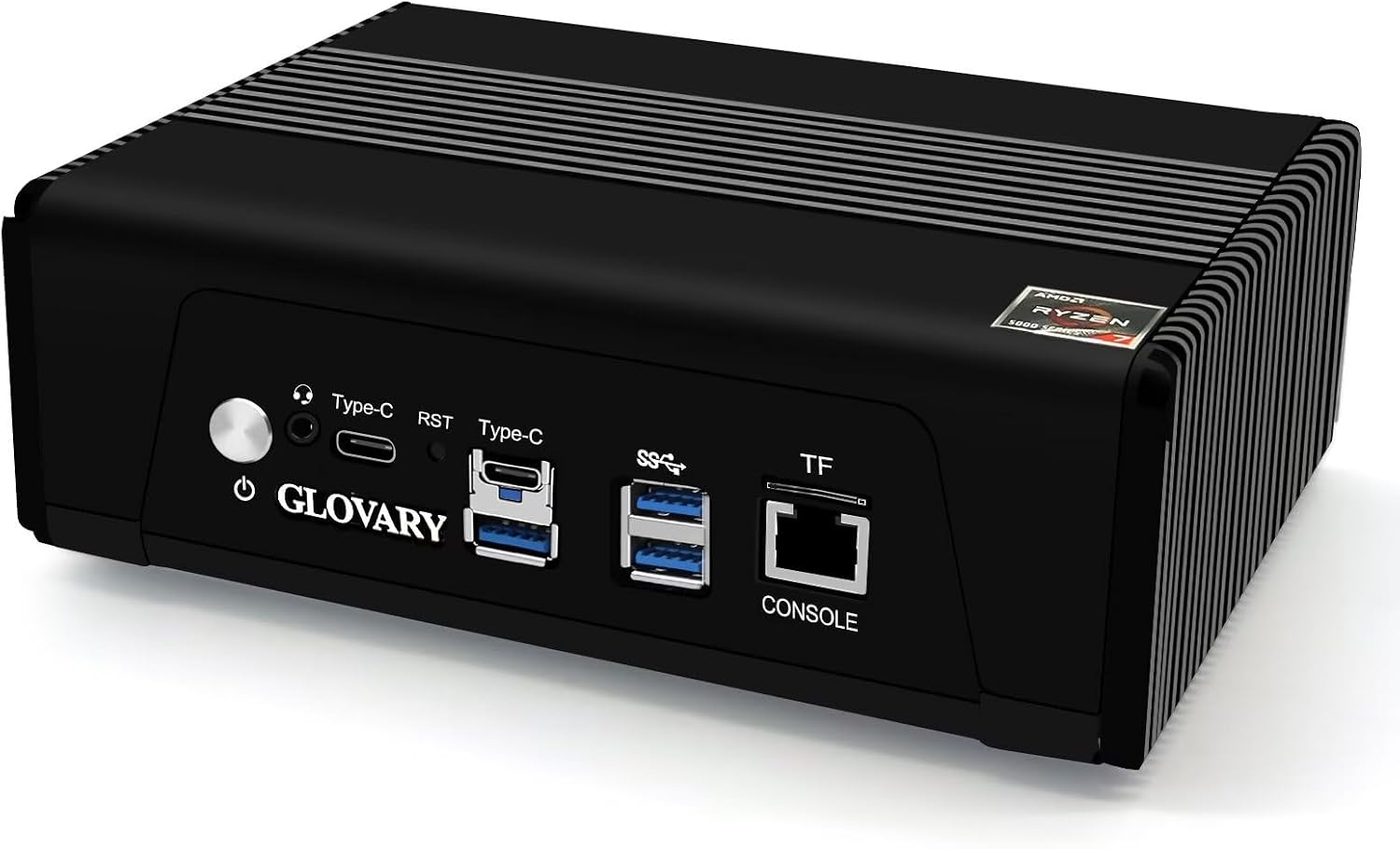 Firewall Mini PC AMD Ryzen 7 7840HS 8C16T, up to 5.1GHz, 4 x i226V 2.5GbE LAN Office Desktop Computer, DDR5 64GB RAM 1TB NVMe SSD, Win11 Pro, USB4 40Gbps