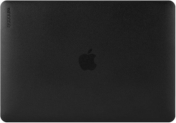 Incase Dots Hardshell with Makrolon - MacBook Air 13 inch Case - 2022, 2021, 2020, 2019, 2018, M1 - MacBook Case, Laptop Cover, Protective Hard Shell, Scratch Resistant, Lightweight - Black Frost