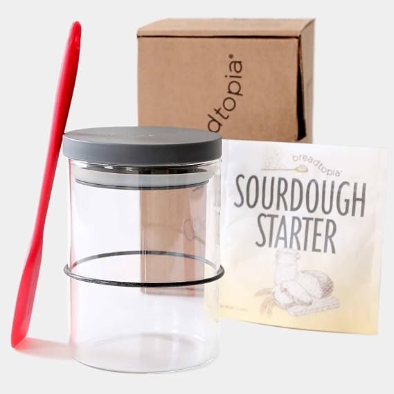 Breadtopia Sourdough Starter Kit | Get Started Making Delicious Homemade Sourdough Bread at Home | Ideal Gift for Bakers