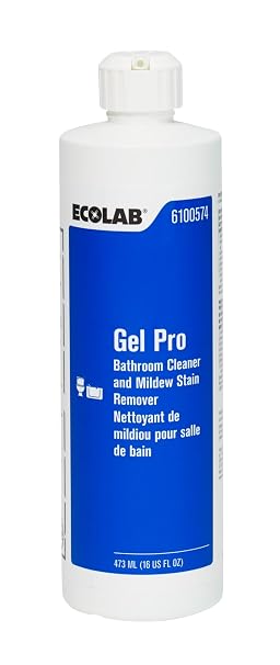 Ecolab Gel ProTM Bathroom Cleaner and Mildew Stain Remover