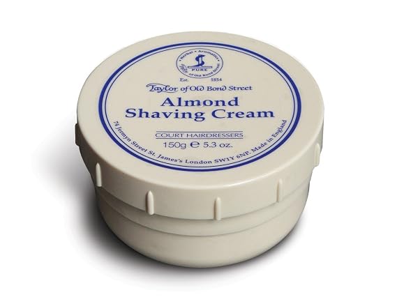 Taylor of Old Bond Street Almond Shaving Cream Bowl, 5.3 Ounce