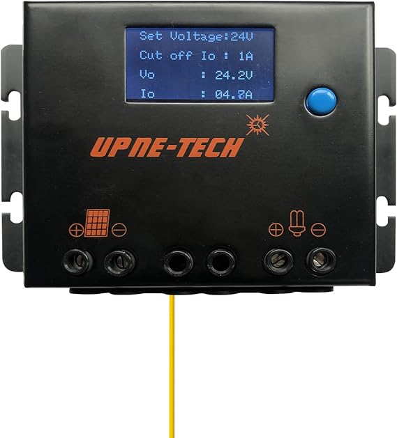 Solar Pump Controller,LCB 20A with LCD Display,DC Pump Controller,Linear Current Boosters Used in Solar Direct Pumping Applications;Compatible Models: 12V or 24 VDC Pumps; Input Voltage: 16 - 60 VDC